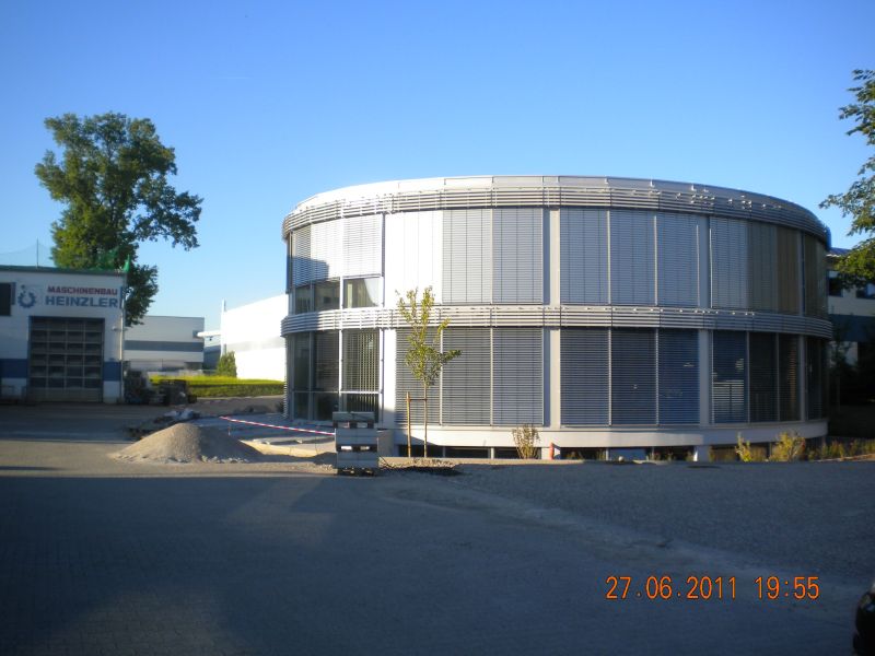 Neubau Verwaltungsgebäude Maschinenbau Heinzler, Bruckmühl